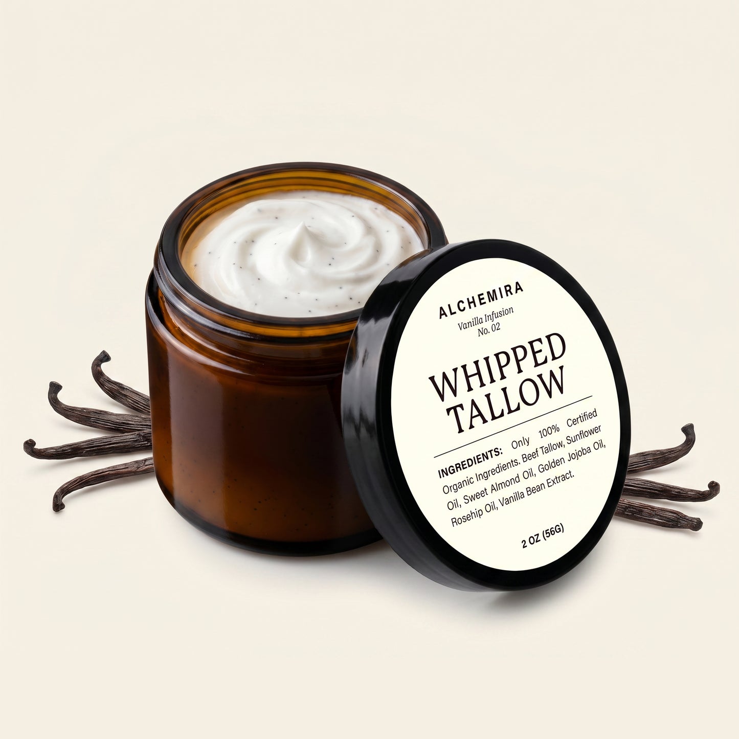 Whipped Tallow - Vanilla Bean Infused